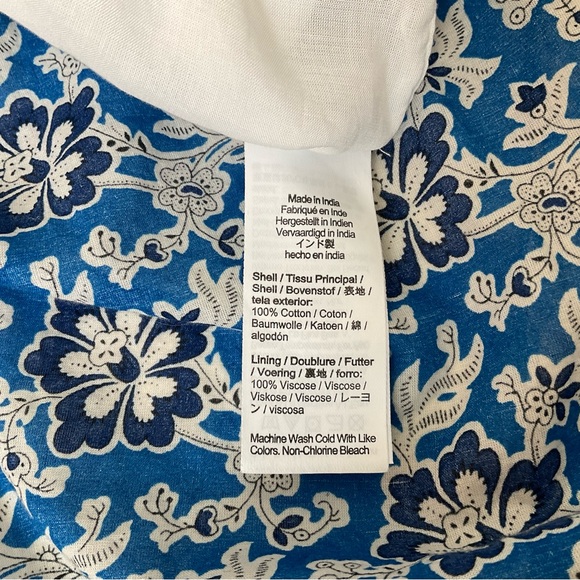 J. Crew Cotton Voile Ruffle Trim Shift Midi Dress XXL - Picture 12 of 16